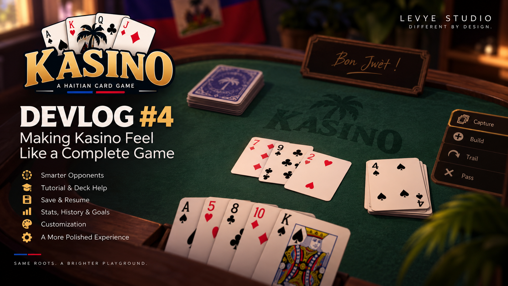 Kasino Devlog #4 — Making Kasino Feel Like a Complete Game